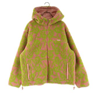 シュプリーム(Supreme)のSUPREME シュプリーム 21AW Celtic Knot Reversible WINDSTOPPER Fleece Hooded Jacket セルティックノットリバーシブルフリースフーデットジャケット ウインドストッパー/ブルゾン(フライトジャケット)