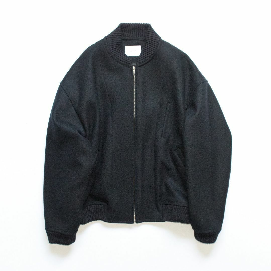 ■ stein wool zip jacket M シュタイン ネイビーsteinの