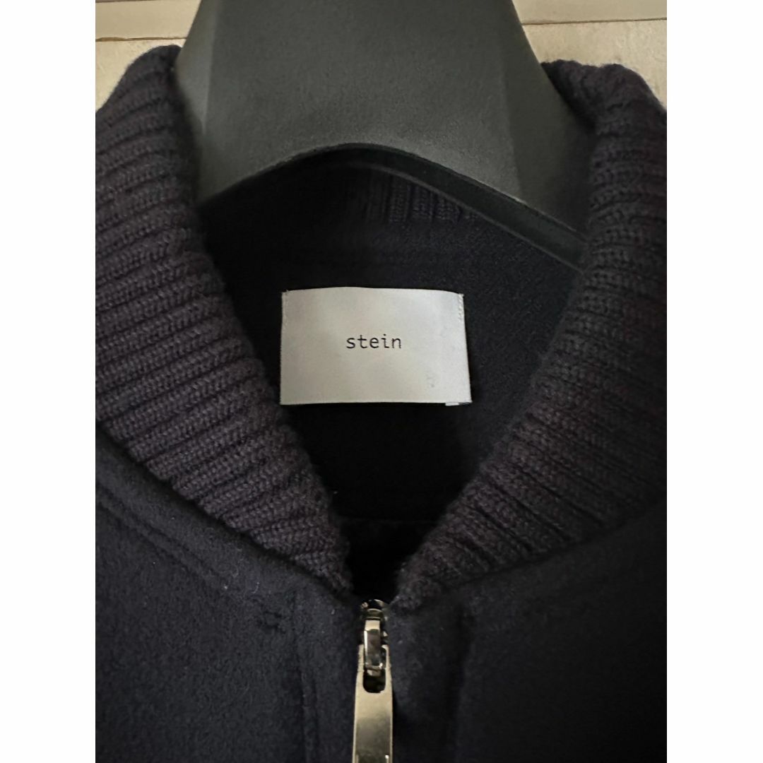 ■ stein wool zip jacket M シュタイン ネイビー
