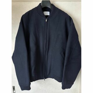 stein - stein wool zip jacket M シュタイン ネイビーの通販 by
