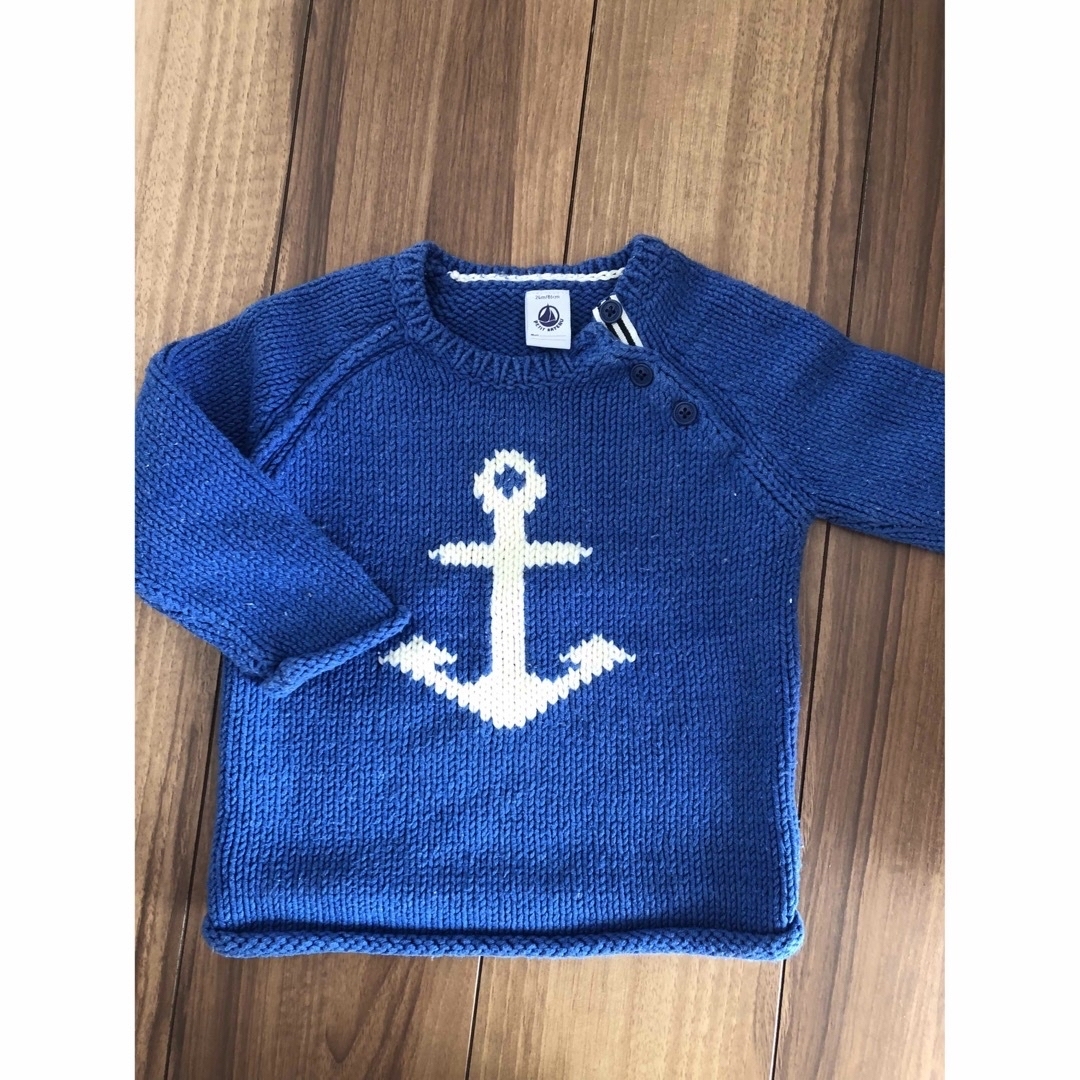 PETIT BATEAU(プチバトー)のプチバトー　ニット キッズ/ベビー/マタニティのキッズ服女の子用(90cm~)(ニット)の商品写真