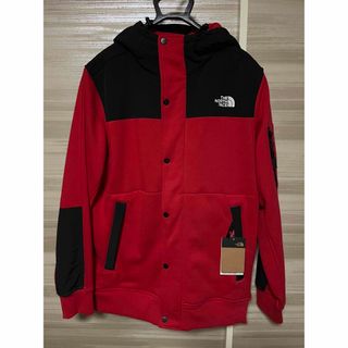 ザノースフェイス(THE NORTH FACE)のノースフェイス　ハイレール フリース ラインド フルジップ ジャケット　赤　L(ブルゾン)