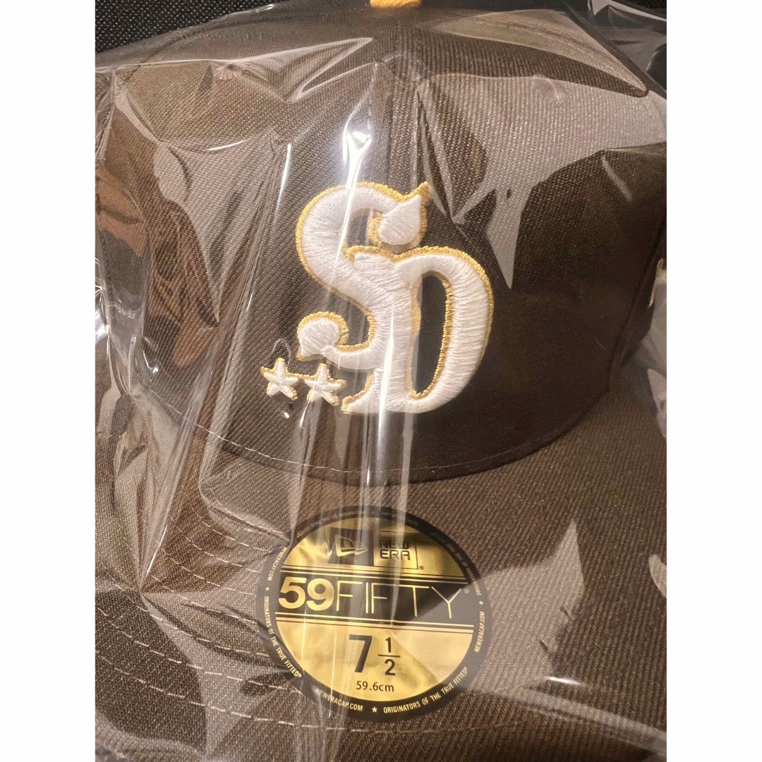 STANDARD CALIFORNIA(スタンダードカリフォルニア)の7 1/2 NEW ERA × SD 20th 59Fifty Logo Cap メンズの帽子(キャップ)の商品写真