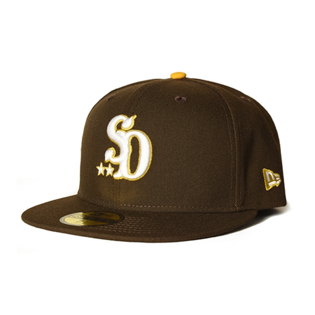 メンズ7 1/2 NEW ERA × SD 20th 59Fifty Logo Cap