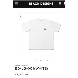 BLACK DESIGNS  Tシャツ(Tシャツ/カットソー(半袖/袖なし))