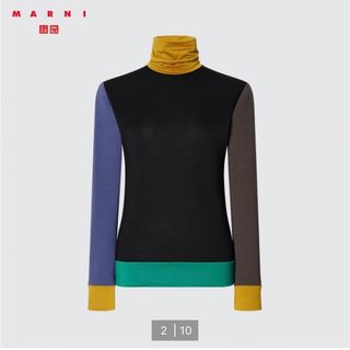 ユニクロ(UNIQLO)のUNIQLO×MARNI  ヒートテック(アンダーシャツ/防寒インナー)