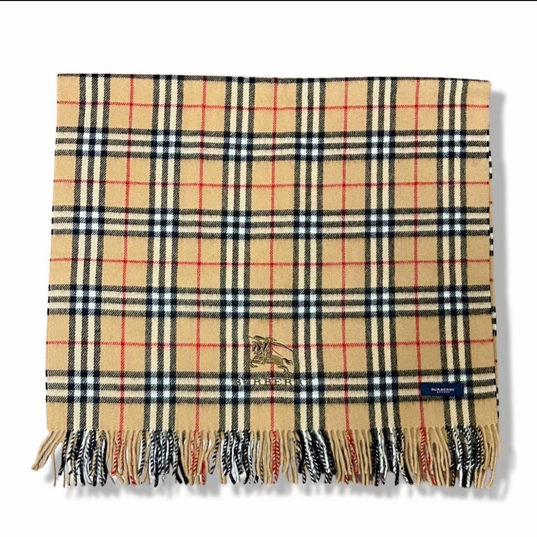 BURBERRY(バーバリー)の一点物　BURBERRY バーバリー　ノバチェック　ウール　ブランケット　膝掛け レディースのファッション小物(マフラー/ショール)の商品写真