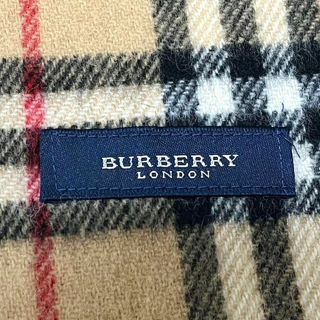 BURBERRY(バーバリー)の一点物　BURBERRY バーバリー　ノバチェック　ウール　ブランケット　膝掛け レディースのファッション小物(マフラー/ショール)の商品写真