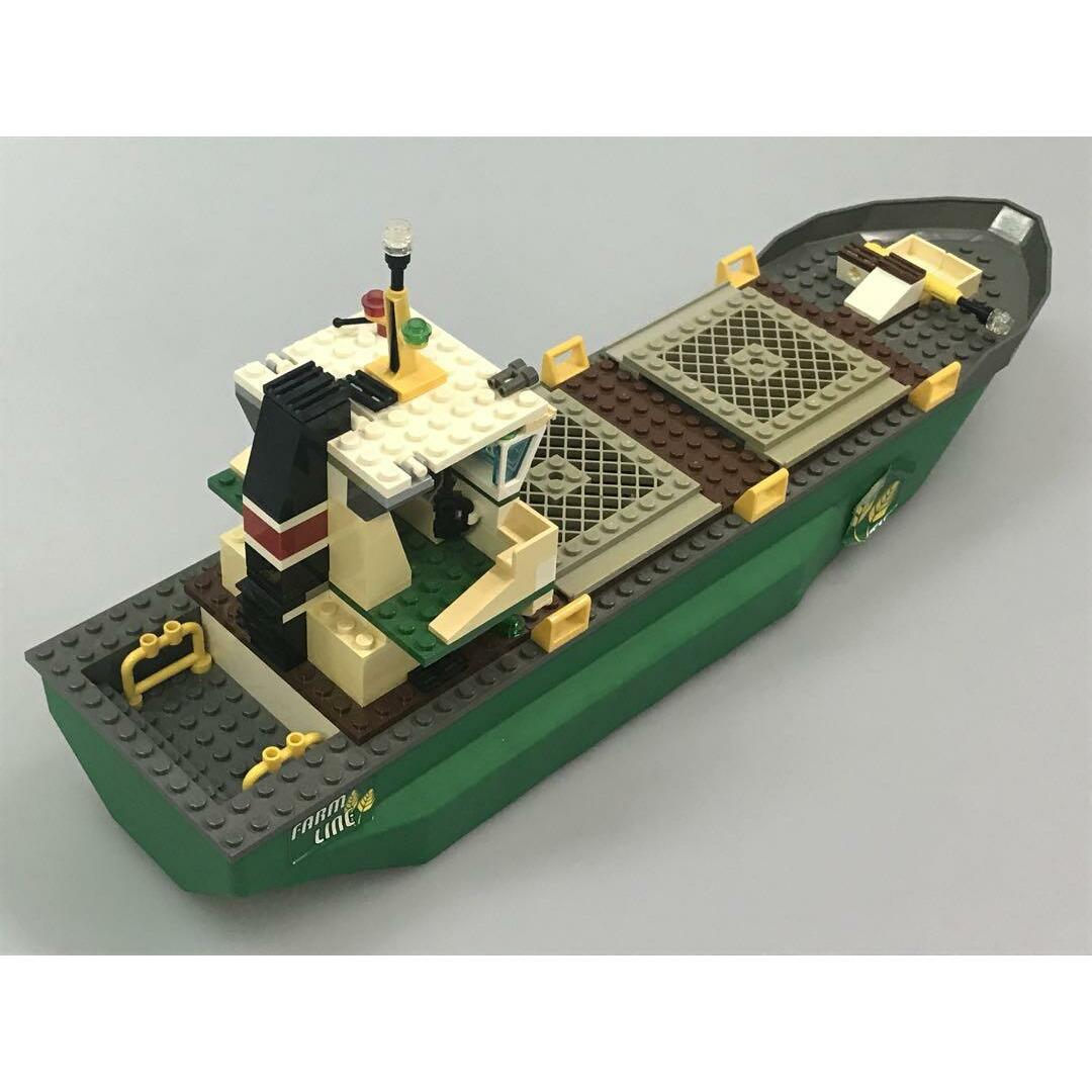 正規品 LEGO レゴ シティ 4645 コンテナ船とハーバー T-009 中古品の
