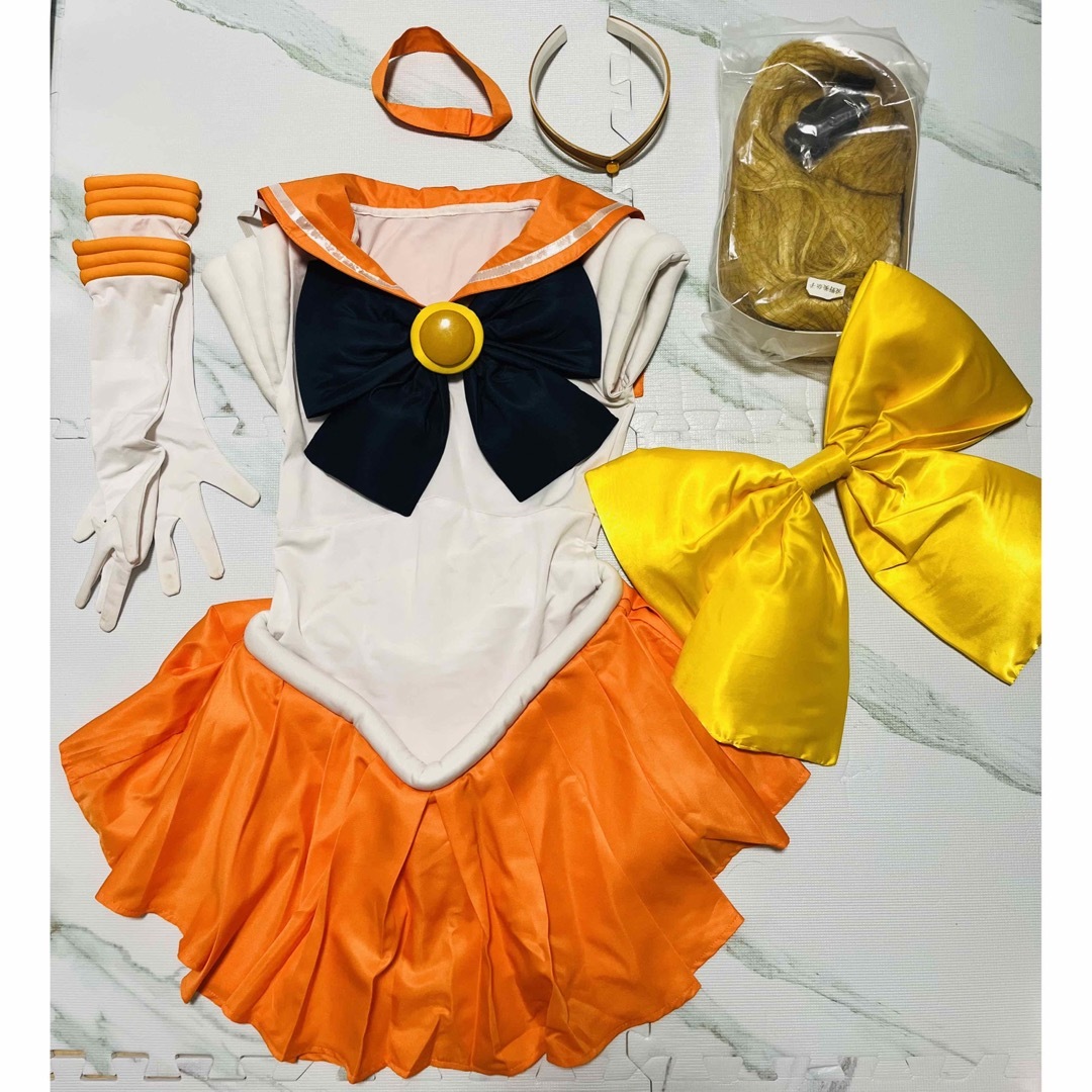 セーラーヴィーナス コスプレ 衣装セットの通販 by reoreohige's セーラーヴィーナス コスプレ 衣装セットの通販 by reoreohige's