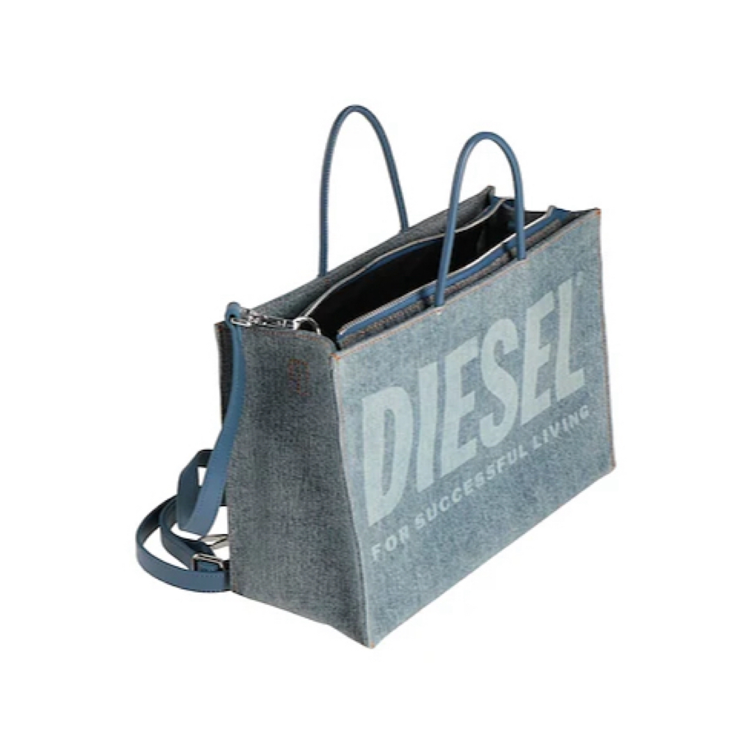 DIESEL(ディーゼル)のDIESEL ディーゼル　ハンドバッグ　ショルダーバッグ　デニム　ブルー レディースのバッグ(ハンドバッグ)の商品写真