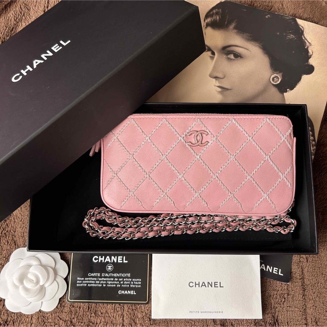 CHANEL - シャネル チェーンウォレット ワイルドステッチ A82527 CHANEL - シャネル チェーンウォレット ワイルドステッチ A82527