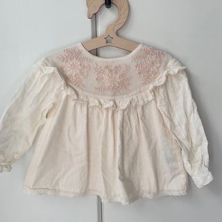 ザラキッズ(ZARA KIDS)のZara ブラスス　18-24m(ブラウス)