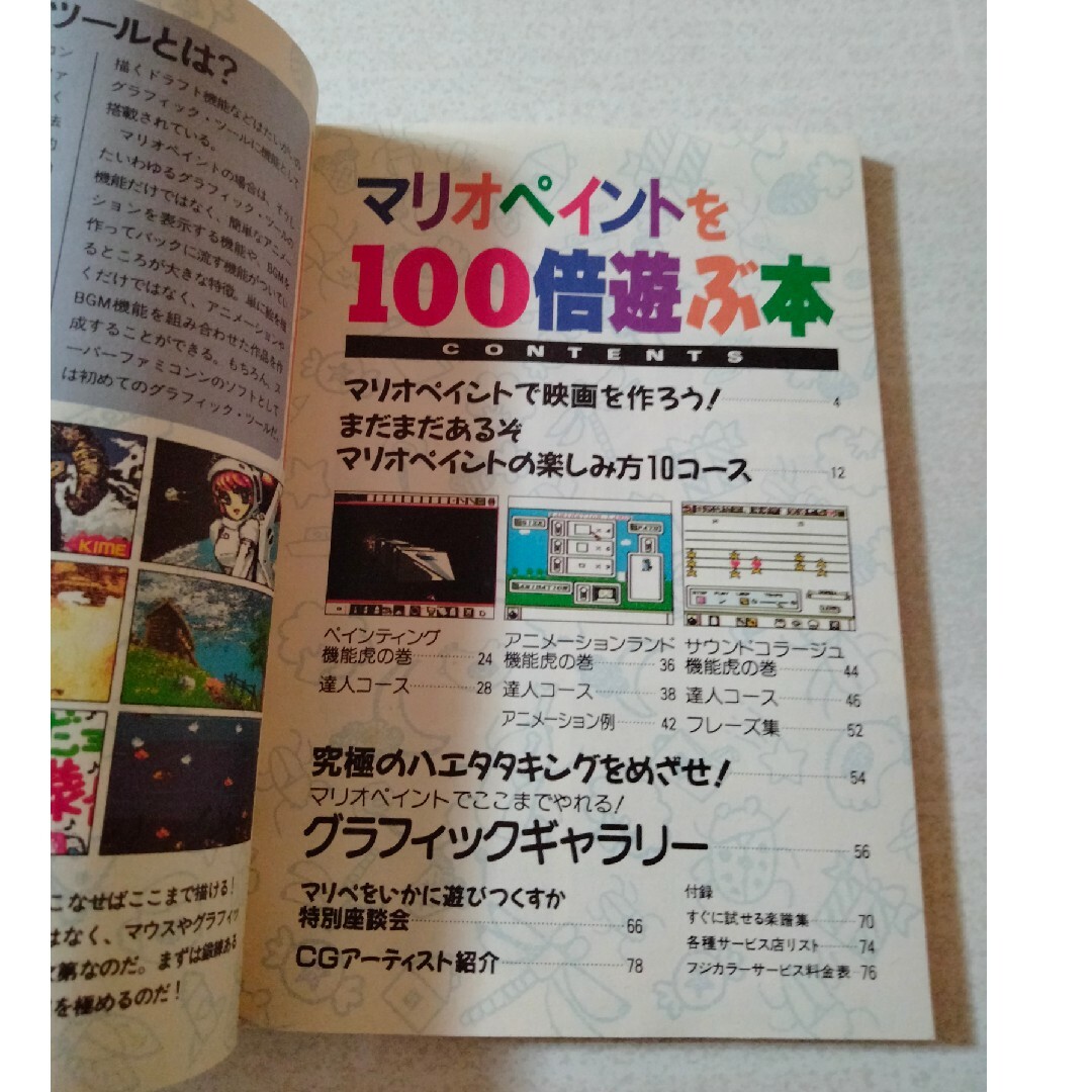 任天堂(ニンテンドウ)のマリオペイントを100倍遊ぶ本 エンタメ/ホビーの本(アート/エンタメ)の商品写真