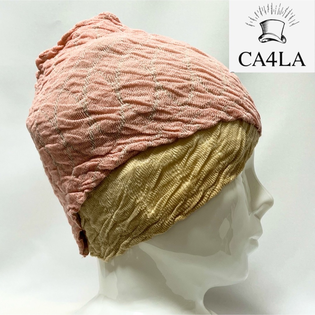 CA4LA(カシラ)の【美品3点セット】CA4LA カシラ 薄手ヘアバンド&ビーニーセットコーデ自由 レディースの帽子(ニット帽/ビーニー)の商品写真