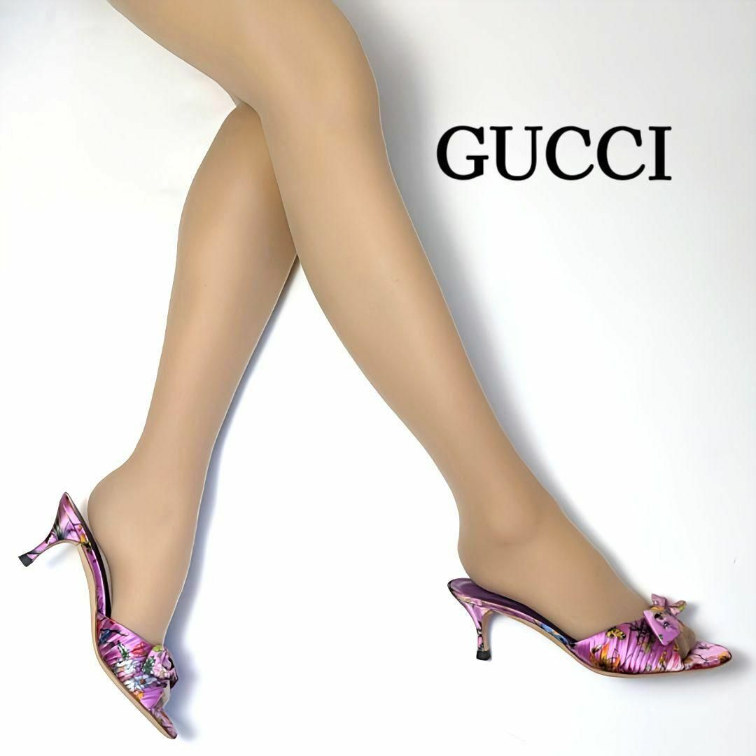 GUCCI - 未使用さん♥GUCCI グッチ シルクサテン リボン GUCCI - 未使用さん♥GUCCI グッチ シルクサテン リボン