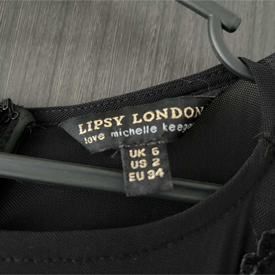 Lipsy(リプシー)のLipsy London リプシー タイトドレス 長袖 花柄レース キャバドレス レディースのフォーマル/ドレス(ミディアムドレス)の商品写真