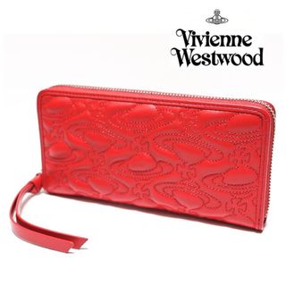 ヴィヴィアンウエストウッド(Vivienne Westwood)の《ヴィヴィアンウエストウッド》新品 柔らかレザーラウンドファスナー式長財布(財布)