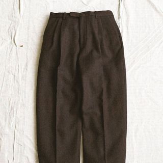 リドム(LIDNM)の【LIDNM】PREMIUM SHETLAND SLACKS(スラックス)