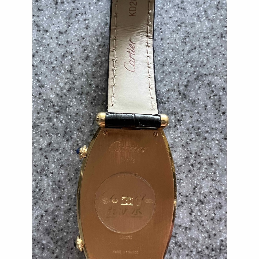 Cartier(カルティエ)のカルティエトノーデュアルタイムウォッチLM メンズの時計(腕時計(アナログ))の商品写真