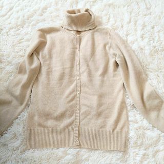 ストロベリーフィールズ(STRAWBERRY-FIELDS)の【美品】カシミア100％　ストロベリーフィールズ　アンサンブルニット(アンサンブル)