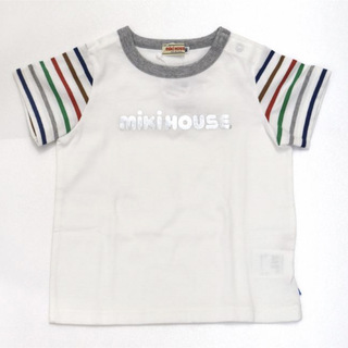 ミキハウス(mikihouse)のミキハウス　tシャツ　新品未使用　80センチ　ベビー(Tシャツ/カットソー)