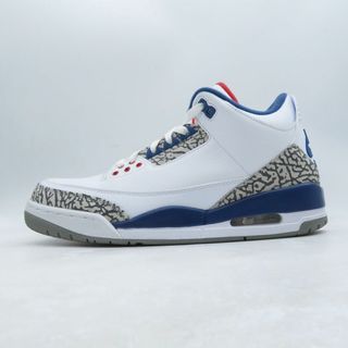 ナイキ(NIKE)のNIKE 2016 AIR JORDAN 3 RETRO OG TRUE BLUE 854262-106(スニーカー)