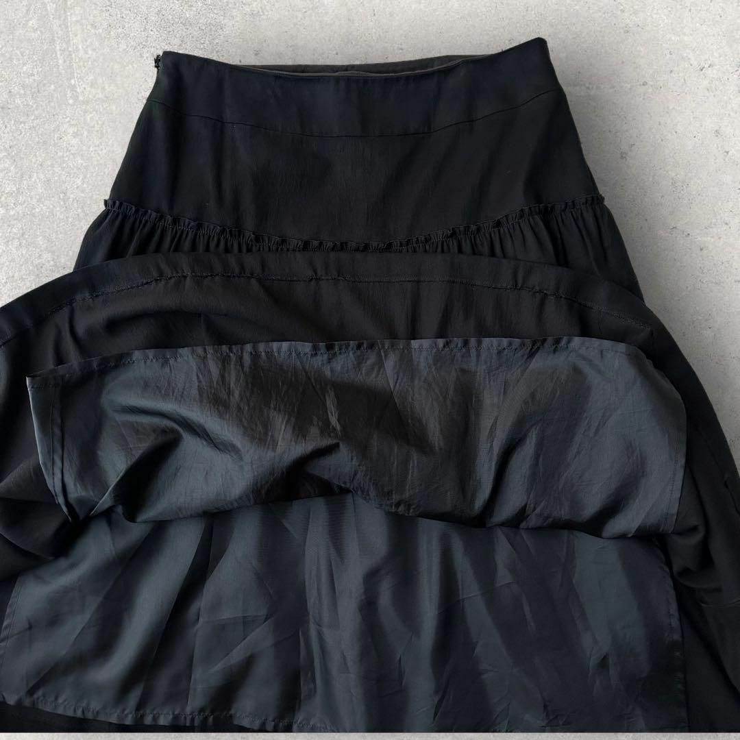 23区　スカート　サイズ46 XXL ブラック
