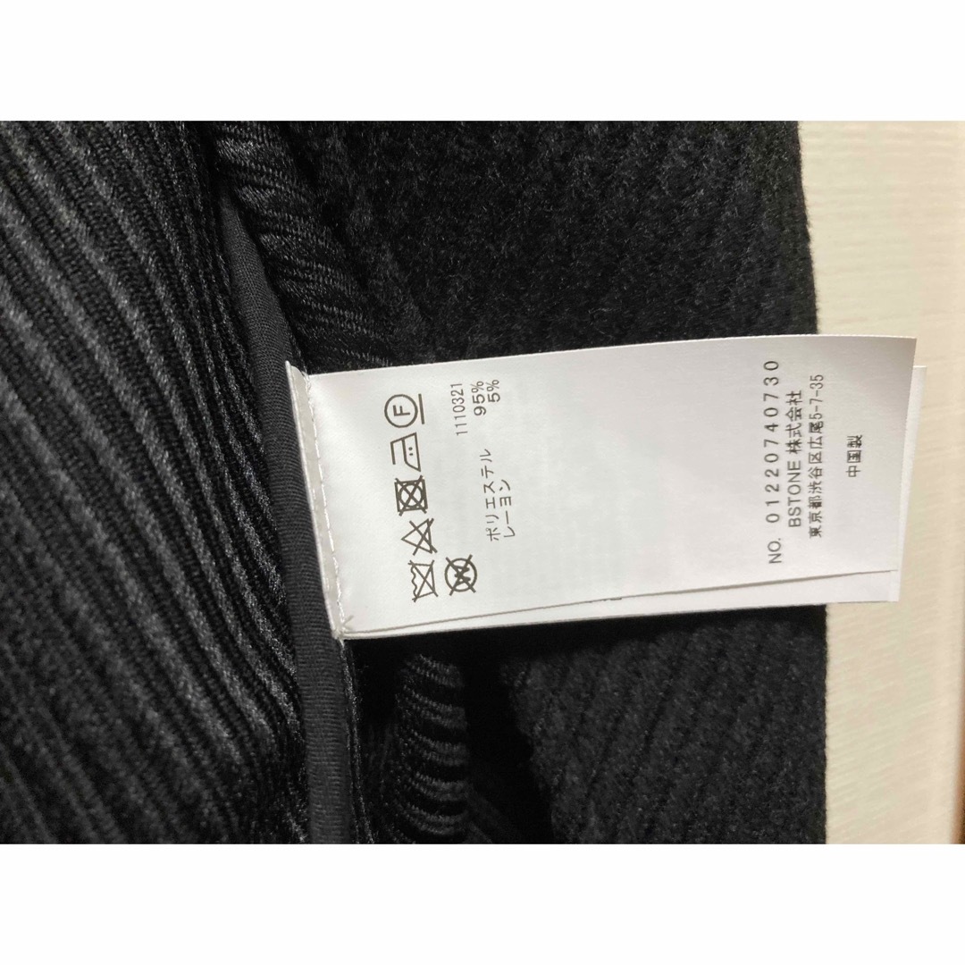 2WAY CAPE PUFF SLEEVE COATブラックS