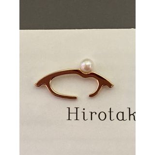 エストネーション(ESTNATION)の美品　hirotaka ヒロタカ　パール　イヤーカフ(イヤーカフ)