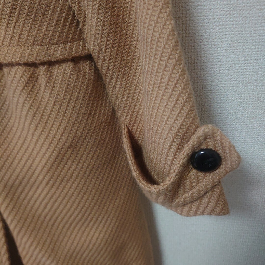 アフターオール　ベージュコート レディースのジャケット/アウター(ロングコート)の商品写真