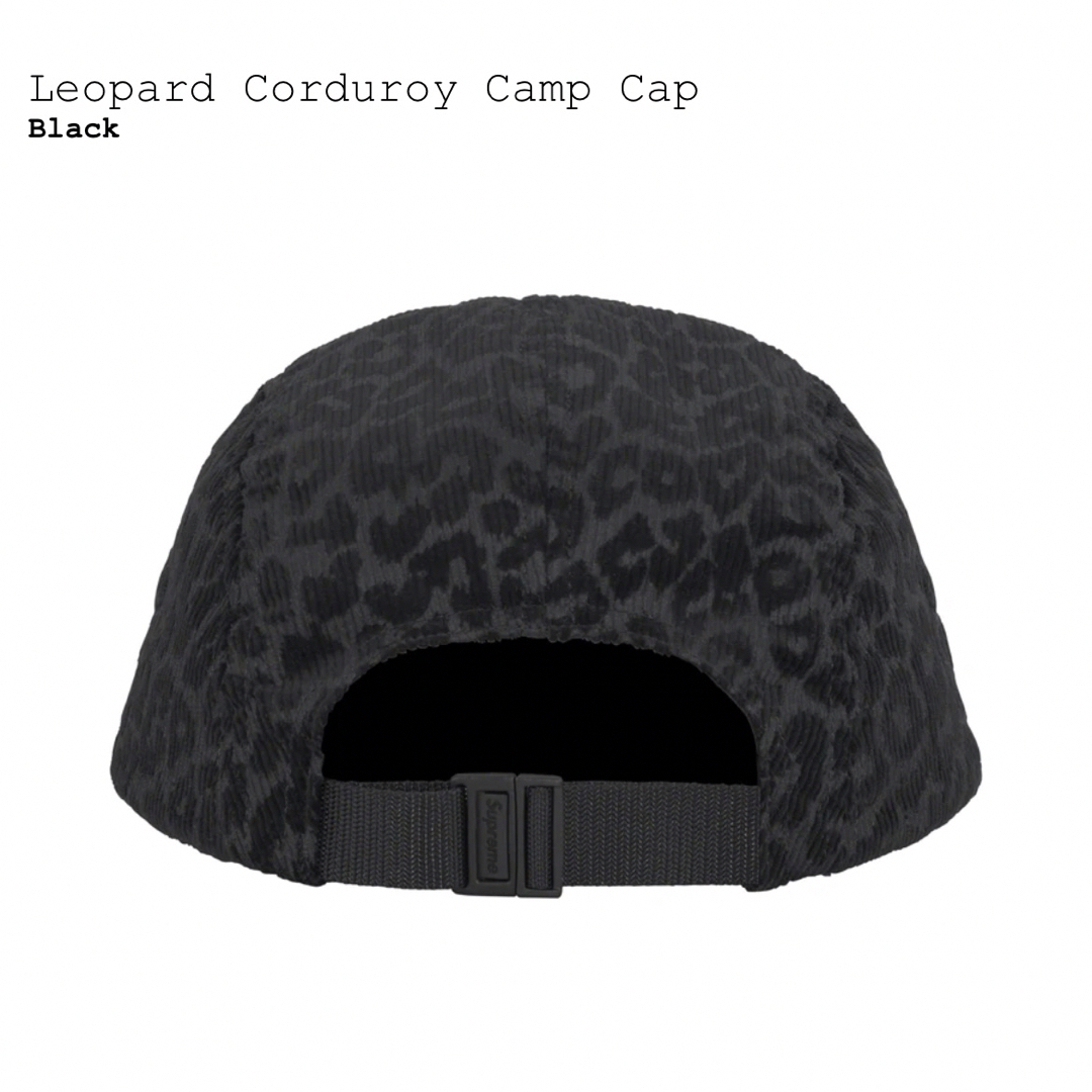 supreme Leopard Corduroy Camp Cap Blackパタゴニア