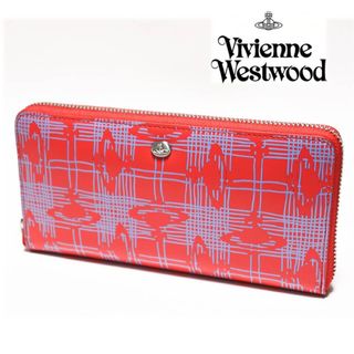 ヴィヴィアンウエストウッド(Vivienne Westwood)の《ヴィヴィアンウエストウッド》新品 ORBリピート柄 ラウンドファスナー式長財布(財布)