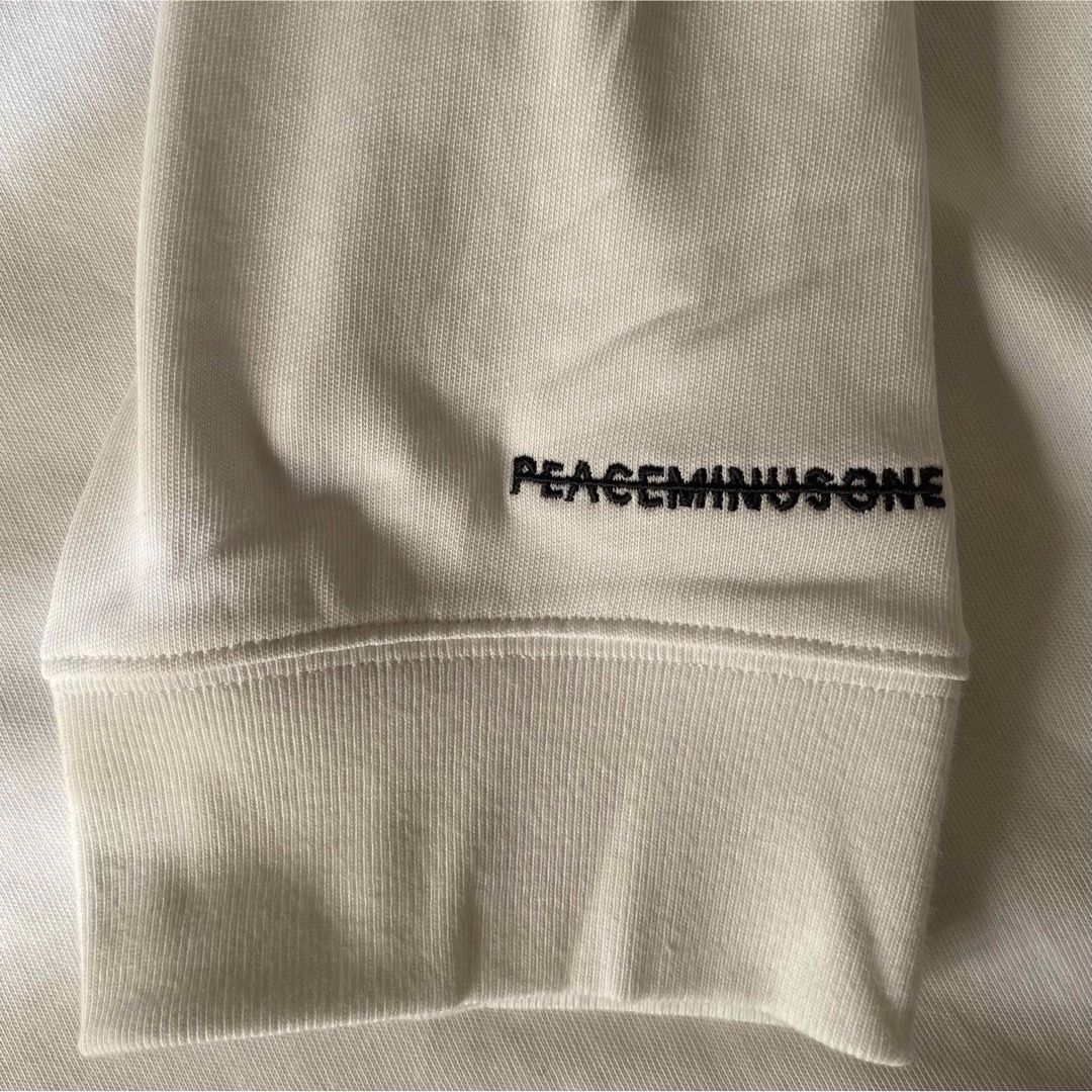 PEACEMINUSONE(ピースマイナスワン)のPEACEMINUSONE PMO x NIKE LS Tee "White"L メンズのトップス(Tシャツ/カットソー(七分/長袖))の商品写真