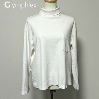 ジムフレックス(GYMPHLEX)のジムフレックス ハイネック トップス【M相当】プルオーバー コットン100(Tシャツ(長袖/七分))