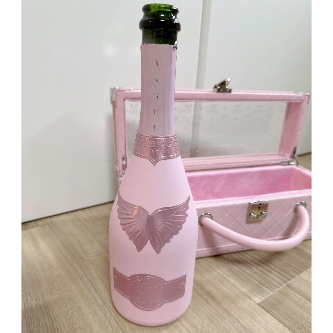 インテリア小物エンジェル　シャンパン　ドゥミセックロゼ　ピンク　ケース　可愛い　②