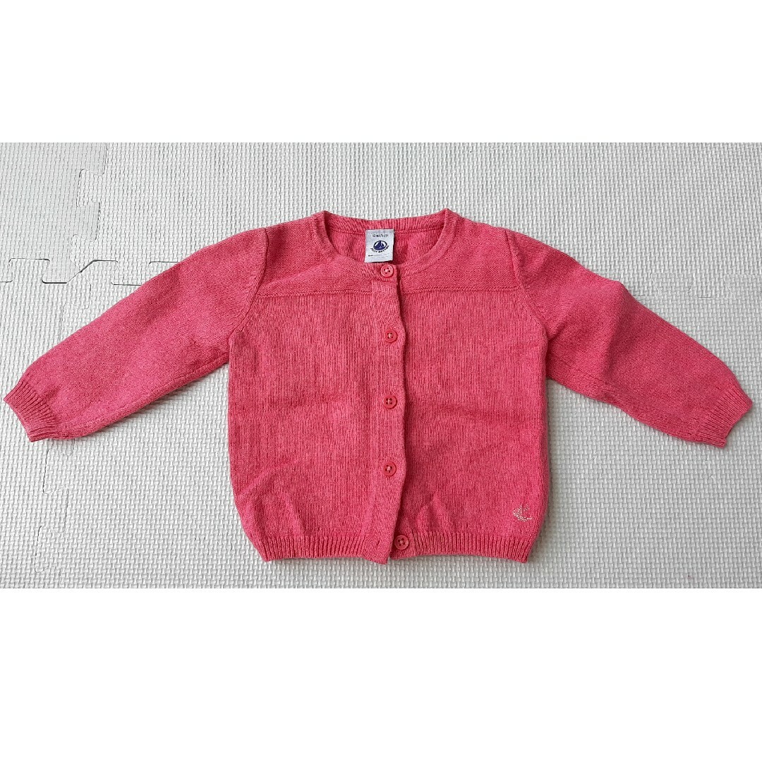 プチバトー PETIT BATEAU ベビー カーディガン 1２Ｍ ７４cm