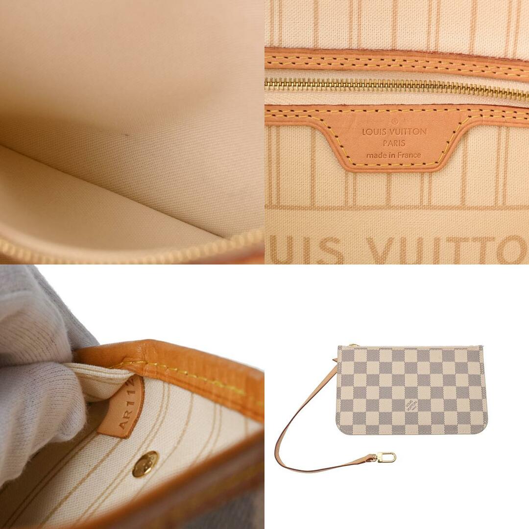 LOUIS VUITTON(ルイヴィトン)のルイヴィトン ダミエアズール ネヴァーフル PM ハンドバッグ ホワイト レディースのバッグ(ハンドバッグ)の商品写真