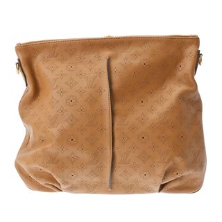 ルイヴィトン LOUIS VUITTON L マヒナ ハンドバッグ アントラシット レディース