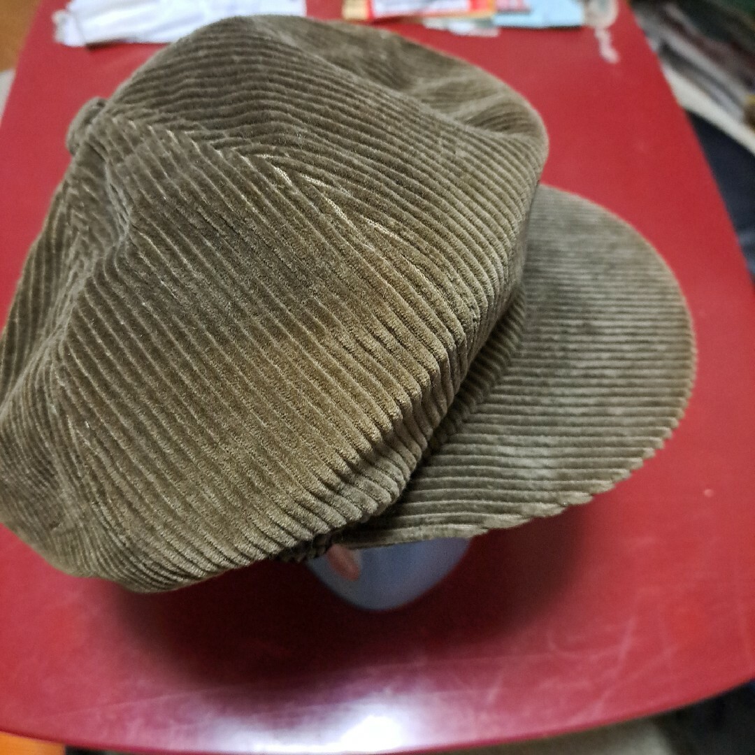 コーデュロイ　キャスケット レディースの帽子(キャスケット)の商品写真