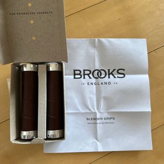 ブルックス(Brooks)の中古美品BROOKS ENGLAND SLENDER LEATHER GRIPS(パーツ)
