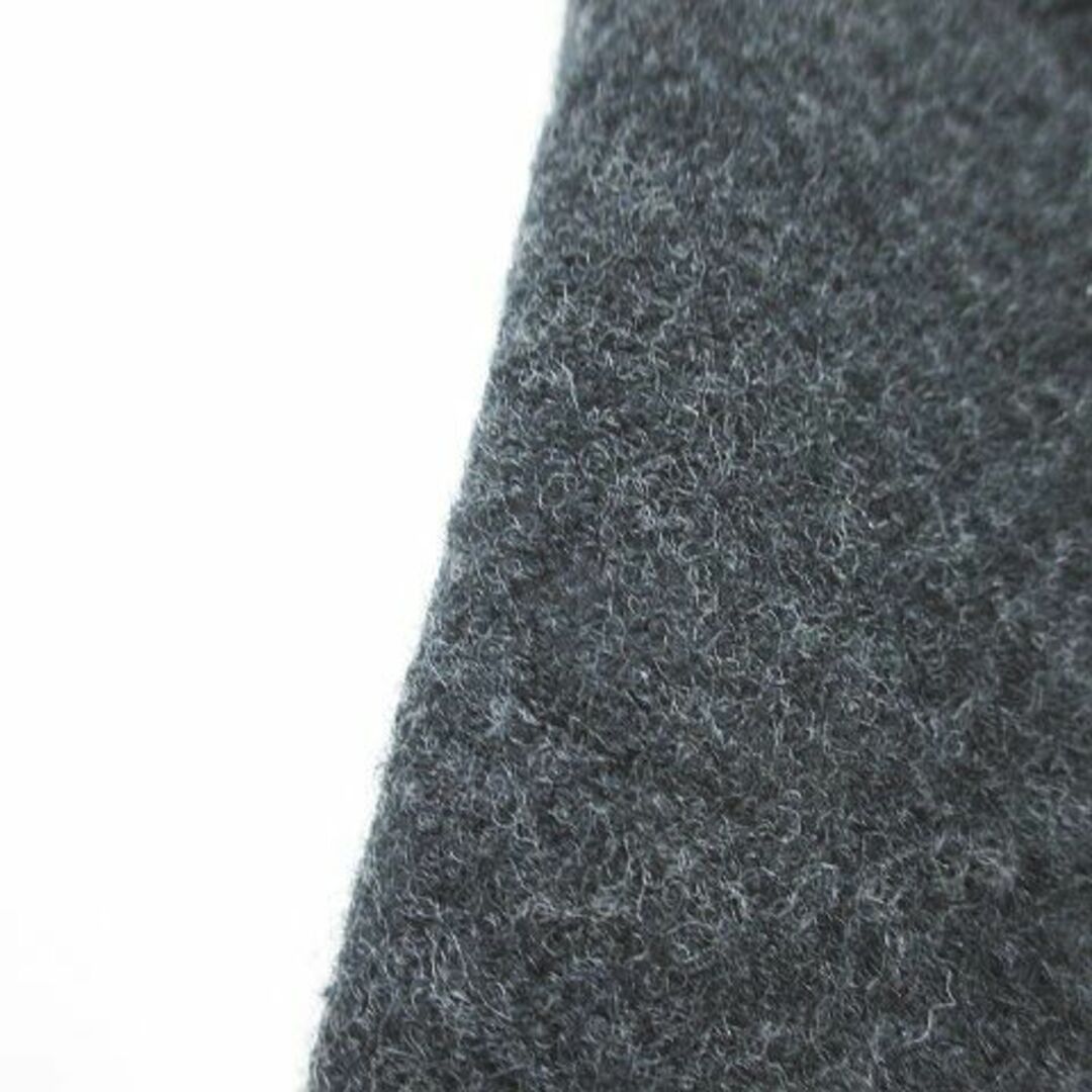 Blumarine(ブルマリン)のブルマリン ピーコート ロング丈 背抜き 40 濃灰 ダークグレー イタリア製 レディースのジャケット/アウター(ピーコート)の商品写真