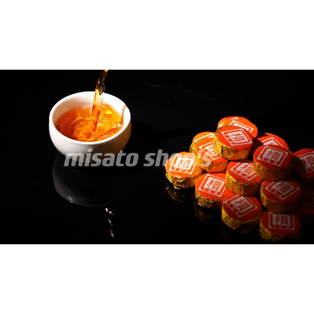 2003年陳年プーアル茶　30コセット　雲南 食品/飲料/酒の飲料(茶)の商品写真