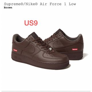 シュプリーム(Supreme)のSupreme®/Nike® Air Force 1 Low エアフォース 茶色(スニーカー)