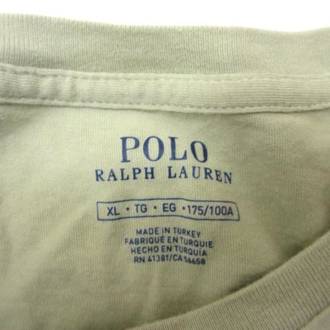 POLO RALPH LAUREN(ポロラルフローレン)のポロ ラルフローレン Tシャツ カットソー 半袖 ビッグポニー カーキ XL レディースのトップス(Tシャツ(半袖/袖なし))の商品写真