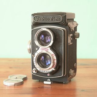 キョウセラ(京セラ)の[美品] 完動品◎YASHICAFLEX C型 二眼レフ フィルムカメラ #31(フィルムカメラ)