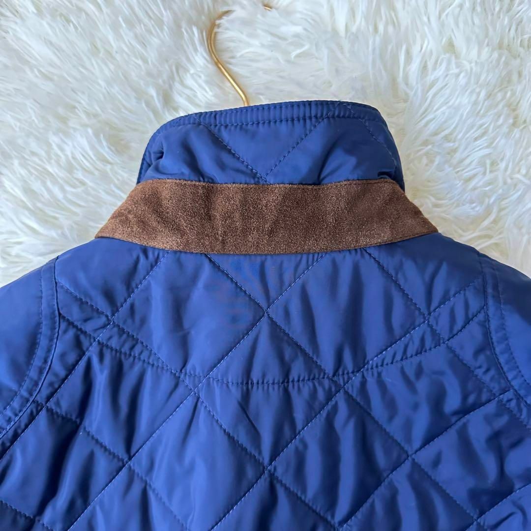 POLO RALPH LAUREN(ポロラルフローレン)のラルフローレンゴルフ　キルティングジャケット　160Sサイズ　ブルー　青　ゴルフ キッズ/ベビー/マタニティのキッズ服男の子用(90cm~)(ジャケット/上着)の商品写真