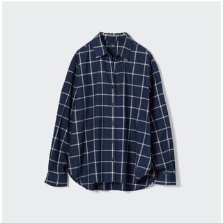 ユニクロ(UNIQLO)のユニクロ ソフトブラッシュド チェックシャツ(シャツ/ブラウス(長袖/七分))