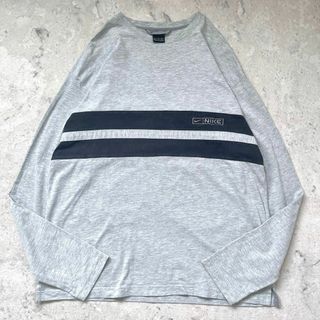 ナイキ(NIKE)の【00s～ ナイキ】XL 刺繍ロゴ しっかりした生地 長袖Tシャツ ロンT(Tシャツ/カットソー(七分/長袖))