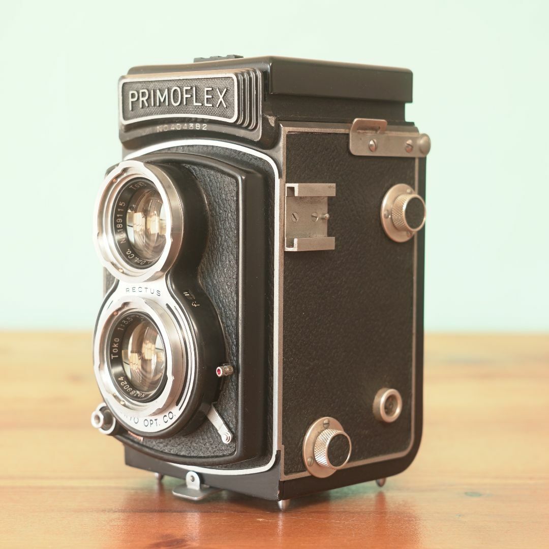 完動品◎東京光学 PRIMOFLEX 二眼レフ フィルムカメラ #382